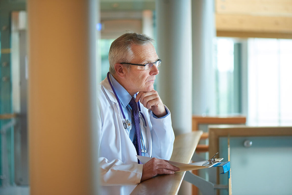 doctor in thought